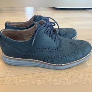 Men's Blue Oxford Shoes